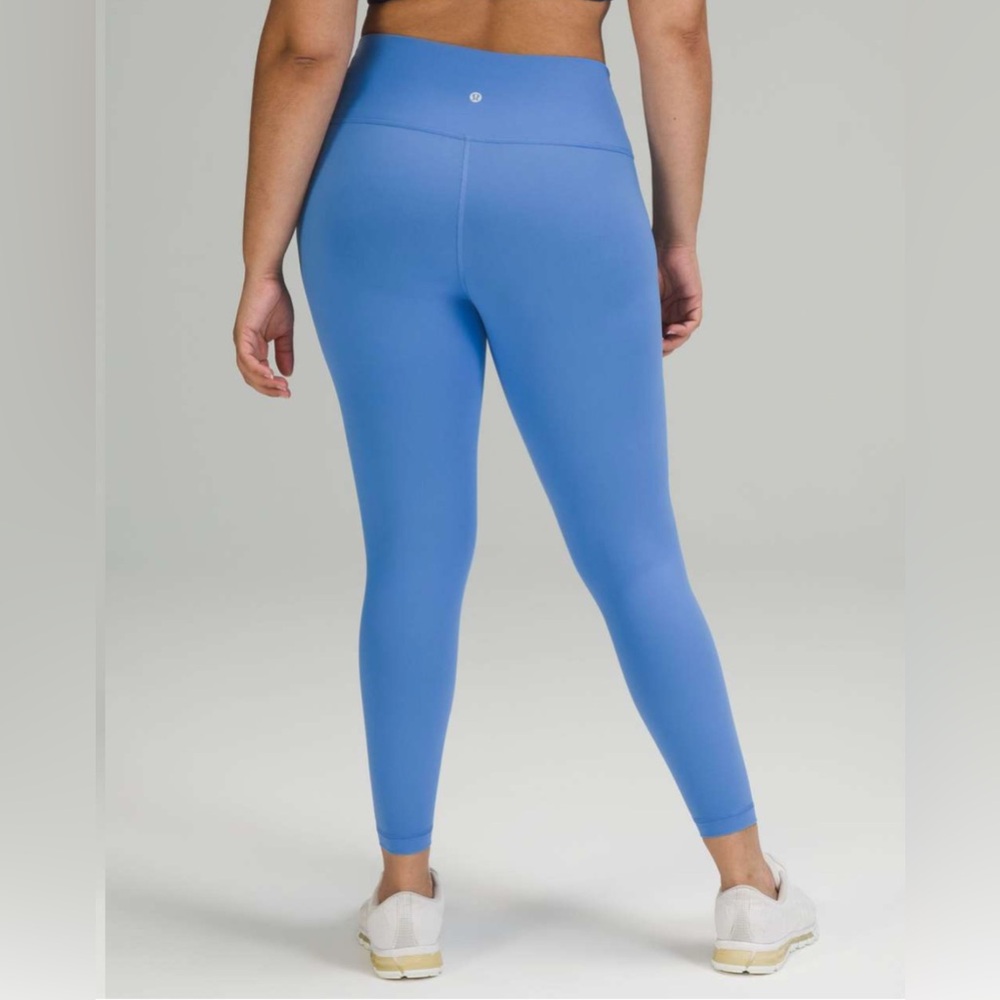 NWOT Lululemon Wunder Train High-Rise Tight 25" Blue Nile